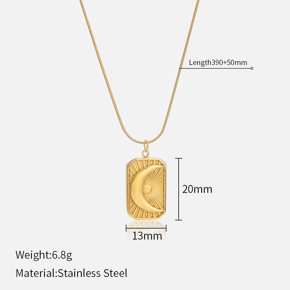 Stainless Steel Pendant Necklace