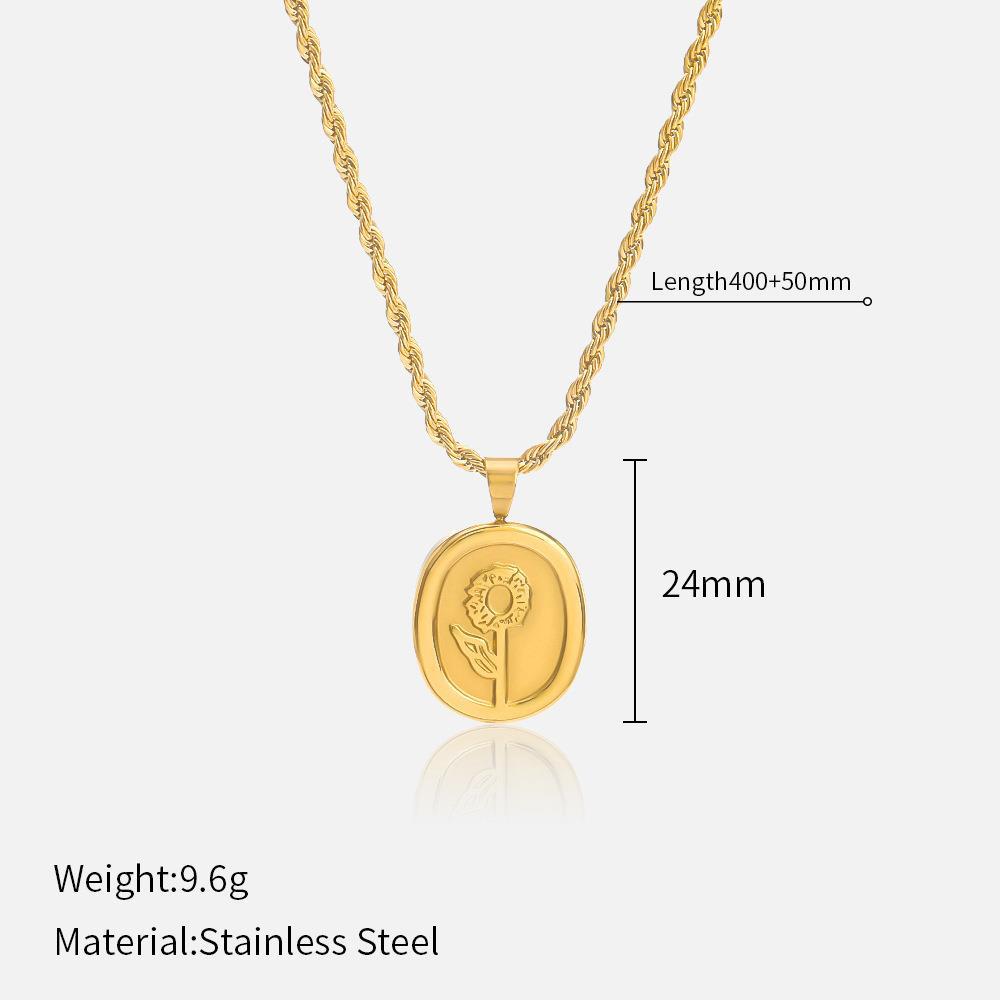 Stainless Steel Pendant Necklace