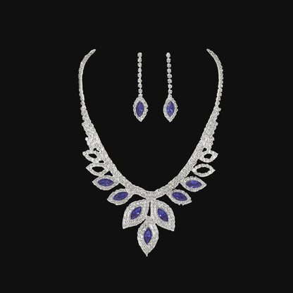 2-Piece Sapphire Jewelry Set