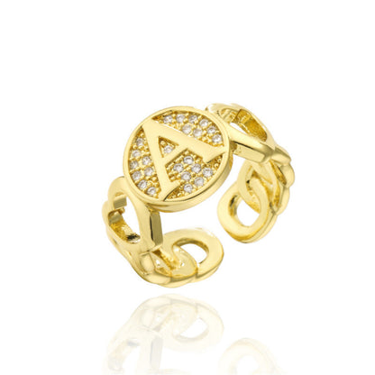 26-Letter Open Ring