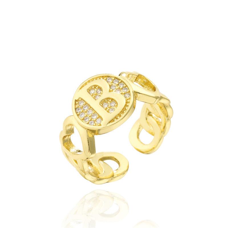 26-Letter Open Ring