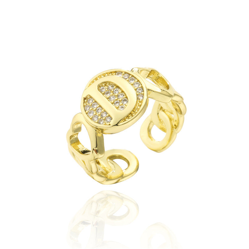26-Letter Open Ring