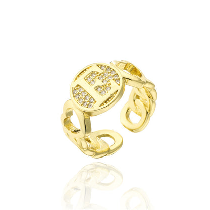 26-Letter Open Ring