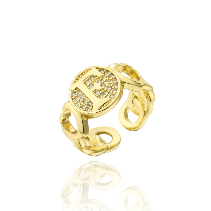 26-Letter Open Ring