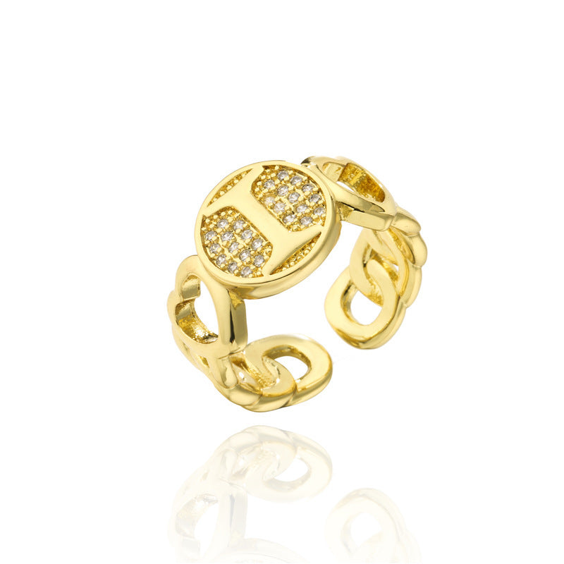 26-Letter Open Ring