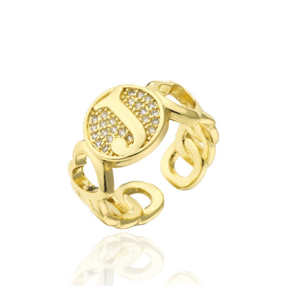 26-Letter Open Ring