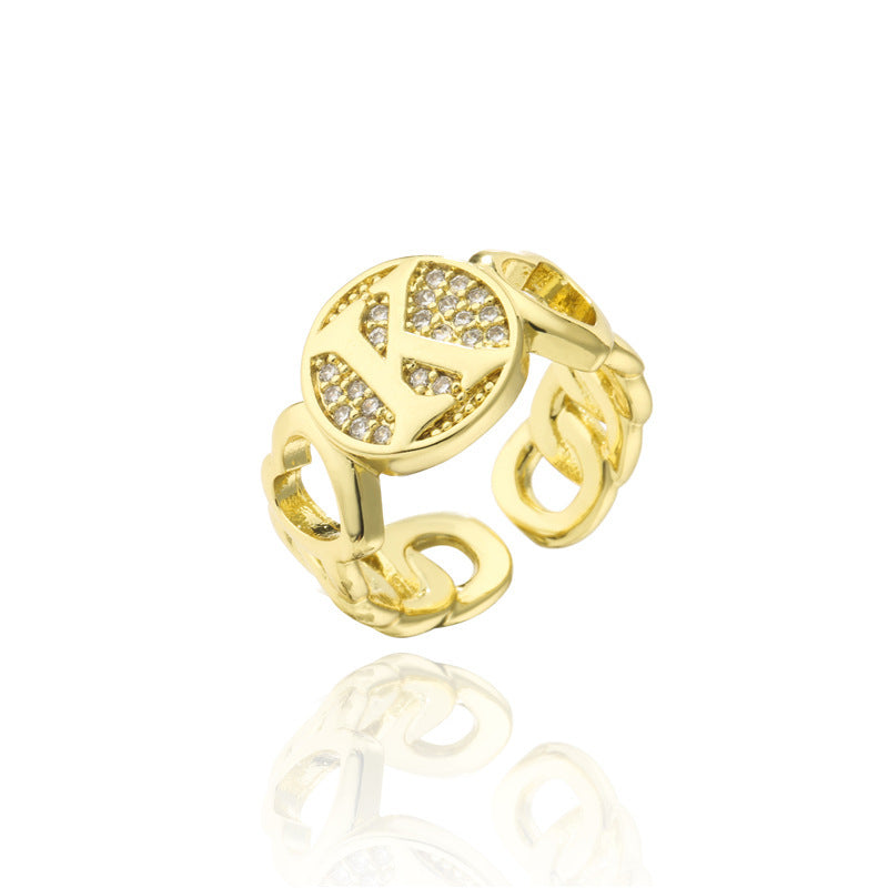 26-Letter Open Ring