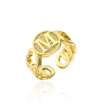 26-Letter Open Ring