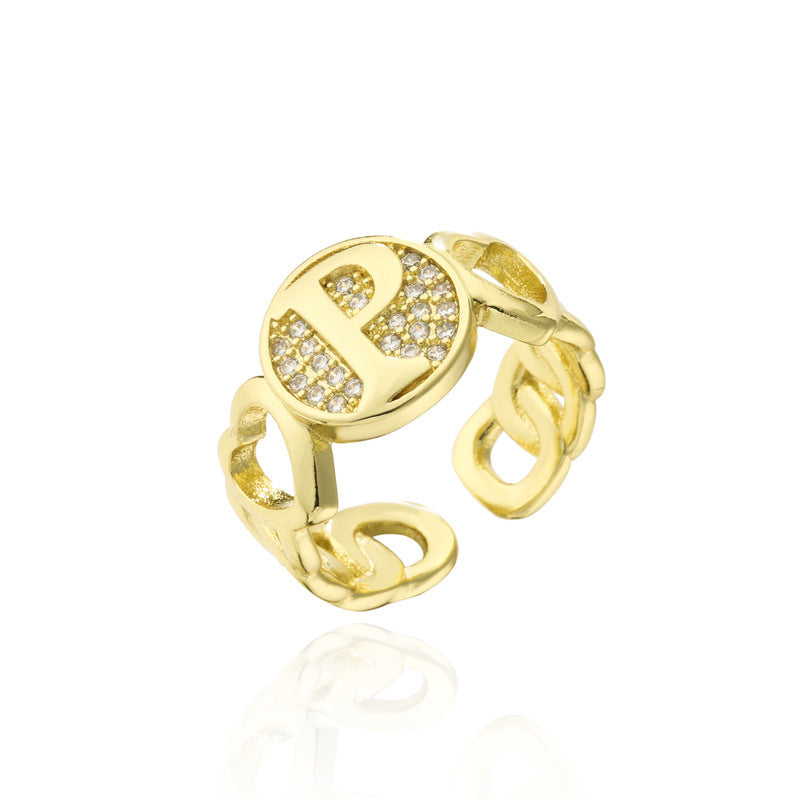 26-Letter Open Ring