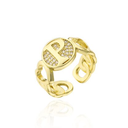 26-Letter Open Ring