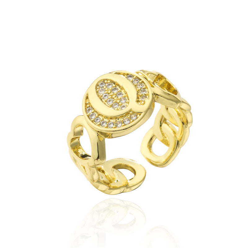 26-Letter Open Ring