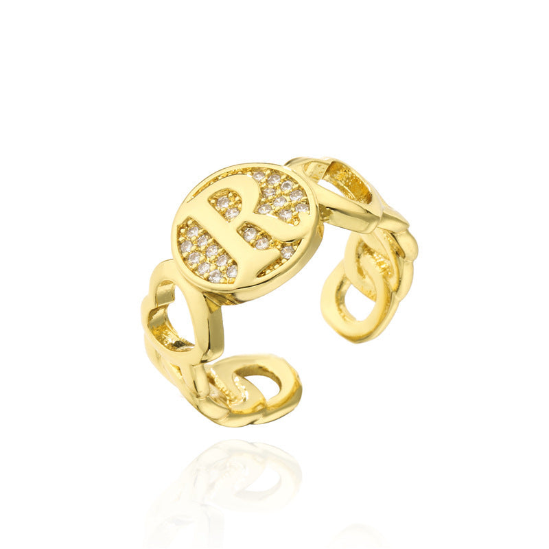 26-Letter Open Ring