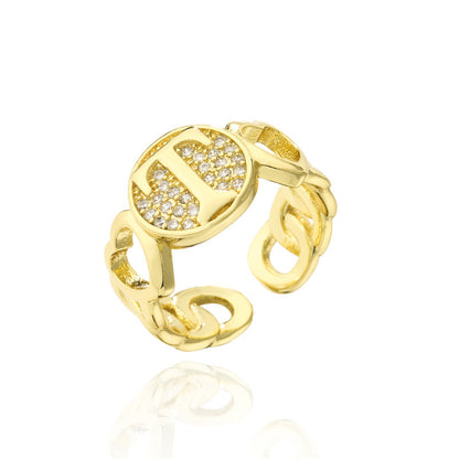 26-Letter Open Ring