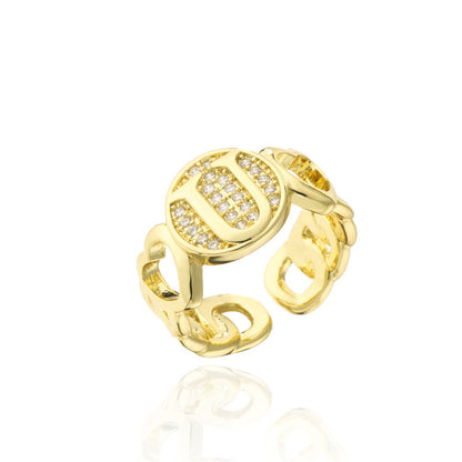 26-Letter Open Ring