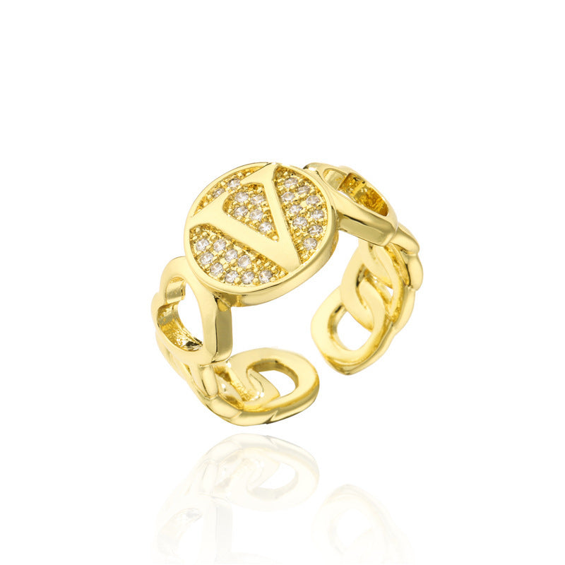 26-Letter Open Ring