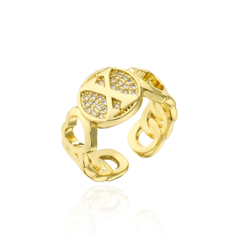 26-Letter Open Ring