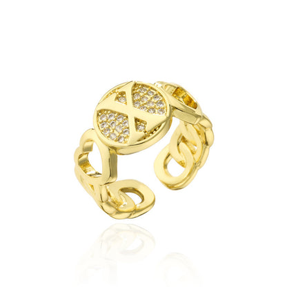 26-Letter Open Ring