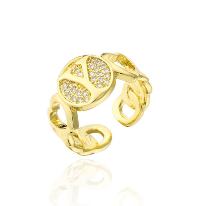 26-Letter Open Ring