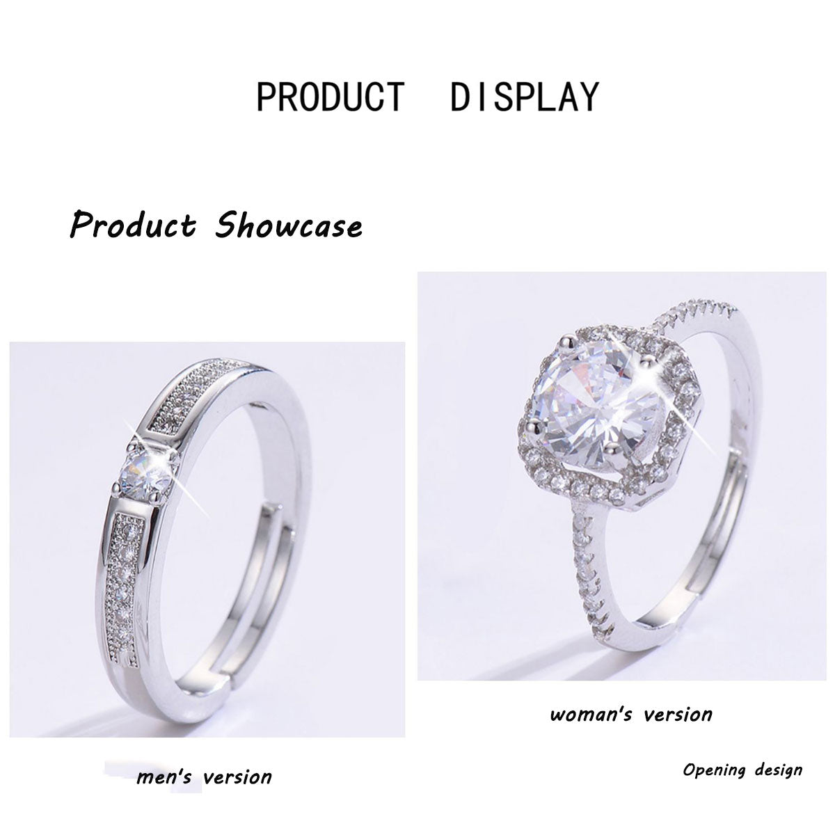 Faux Wedding Band Ring