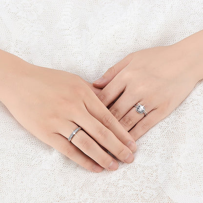 Faux Wedding Band Ring