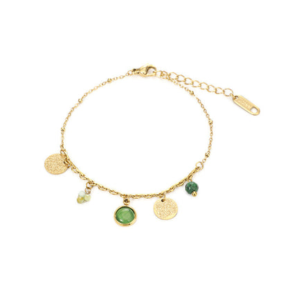 Turquoise Stainless Steel Bracelet