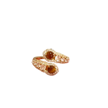 Snake Tiger Eye Ring
